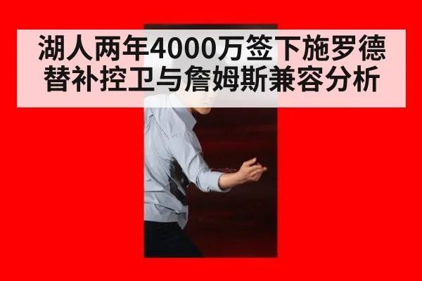 湖人两年4000万签下施罗德替补控卫与詹姆斯兼容分析